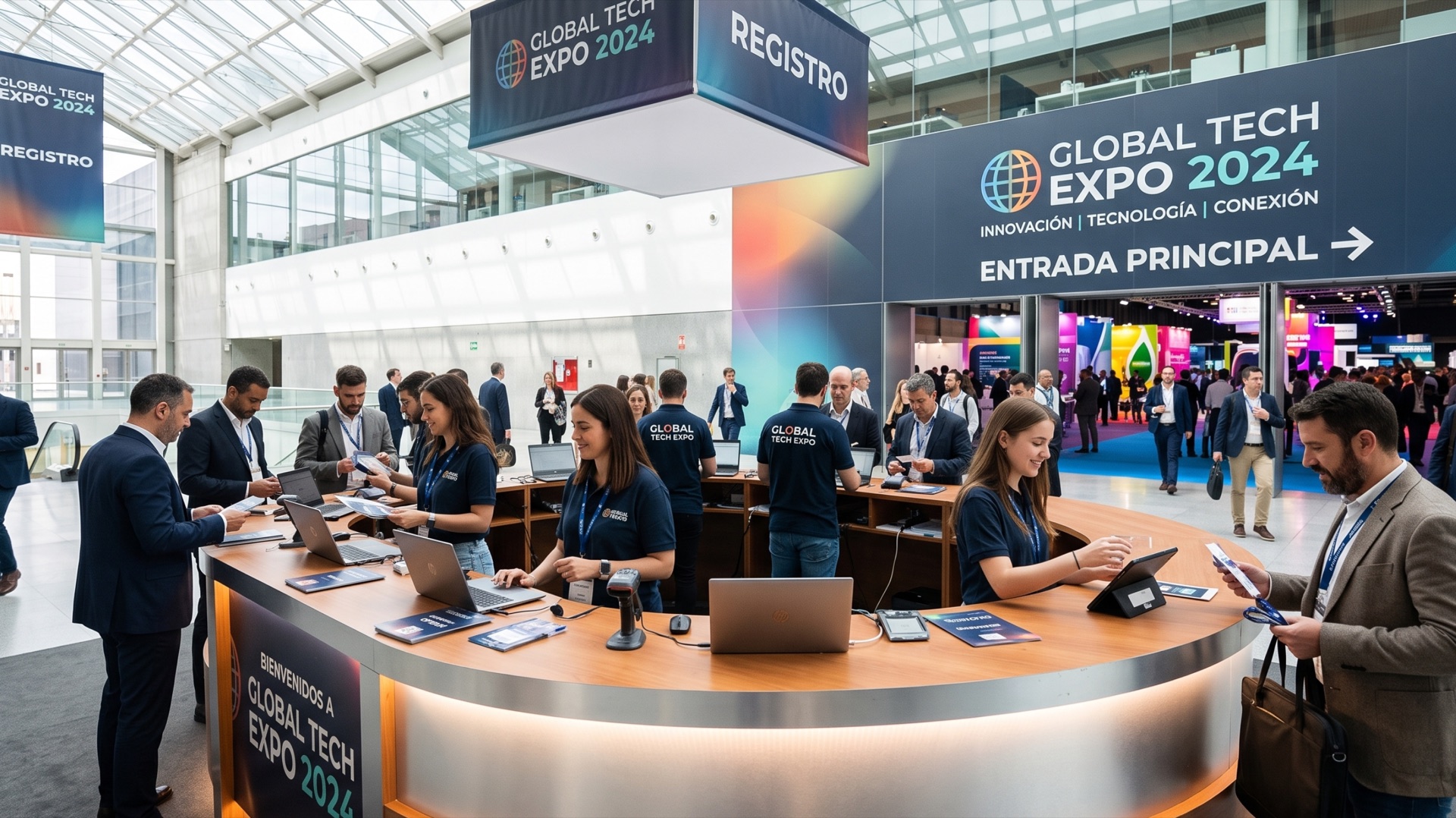 Registro y evento Rumbo